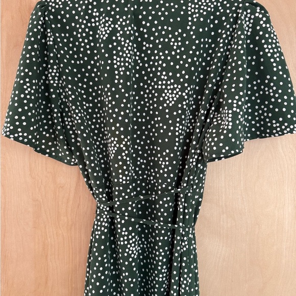 Missguided Green High Low Dress - Picture 5 of 15